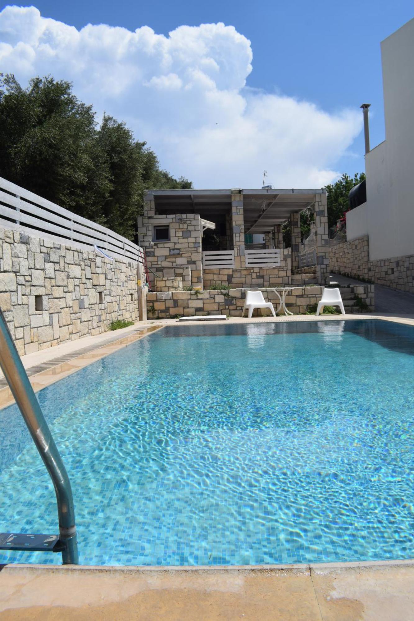 Aquarock Villa With Private Pool Prassas Exterior photo